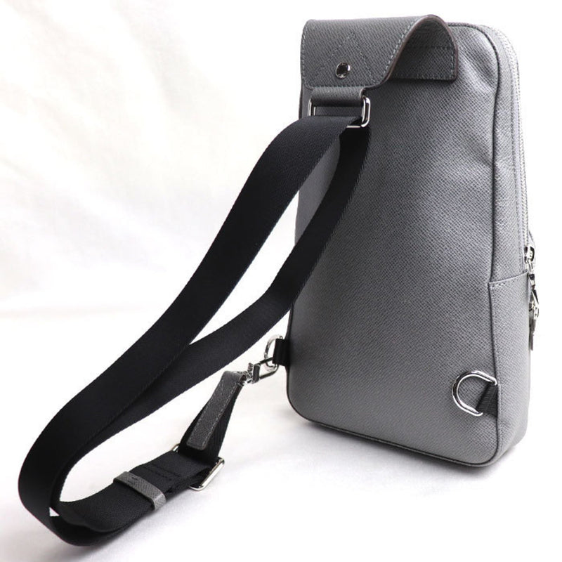 LOUIS VUITTON Avenue Sling Bag Body Taiga Gray M30859 IC Men's