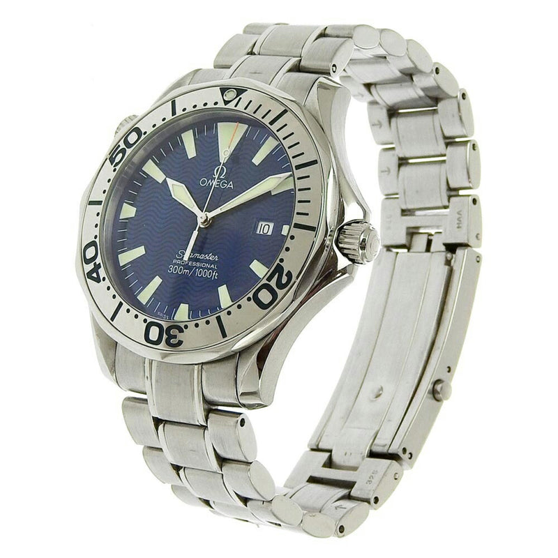 OMEGA Seamaster 300M Watch 2265.80 Stainless Steel Quartz Blue Dial Seamaster300M Men's