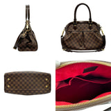 Louis Vuitton LOUIS VUITTON Handbag Shoulder Bag Damier Trevi PM Canvas Brown Gold Women's N51997 z1502