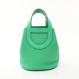 Hermes HERMES In the Loop 23 Vert Comic Handbag Bag Taurillon Clemence Women's Green