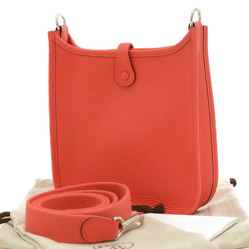 Hermes Evelyn TPM Amazon Shoulder Bag Rose Texas B Stamp