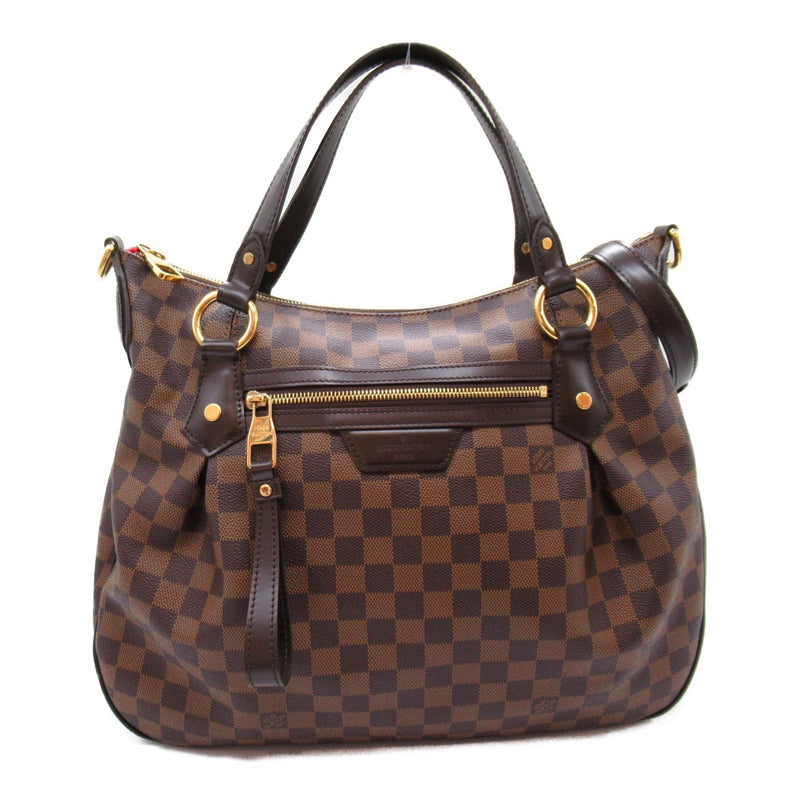 Louis Vuitton LOUIS VUITTON Evora MM 2way shoulder bag Bag Coated canvas Damier Women's Brown N41131