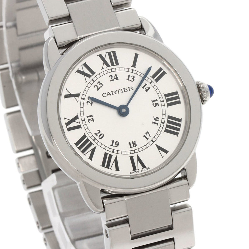 Cartier W6701004 Rondo Solo SM Watch Stainless Steel SS Ladies CARTIER