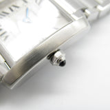 CARTIER Tank Francaise SM Watch Stainless Steel Ladies Silver W51008Q3