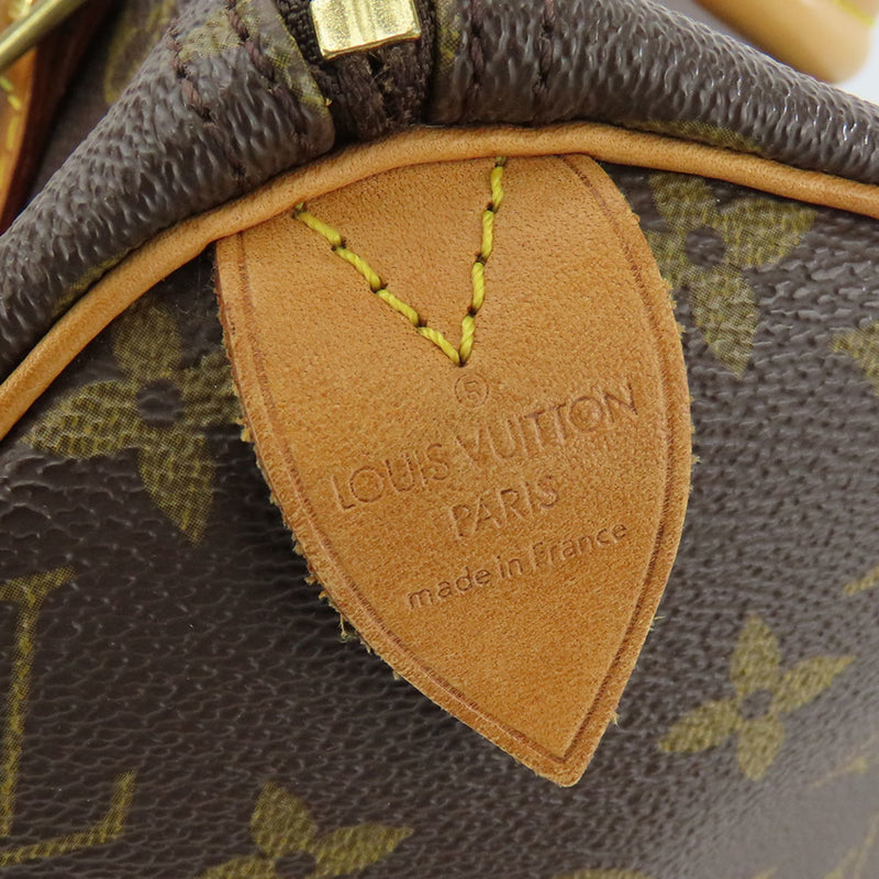 Louis Vuitton Handbag Speedy 30 M41526 Monogram Brown Boston Women's LOUIS VUITTON