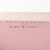 Chanel Chain Wallet Pouch CHANEL AP2138B05437 Matelasse Caviar Skin Baby Pink