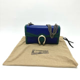 Gucci 400249 Bicolor Chain shoulder Shoulder Bag blue Green