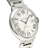 Cartier Ballon Bleu LM W69012Z4 Silver Dial Men's Watch