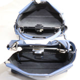 FENDI Peekaboo Regular 2-Way Shoulder Bag Blue 8BN290 Women's