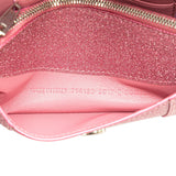 Balenciaga Hourglass XS Chain Wallet Shoulder Bag Pink Leather Women's BALENCIAGA