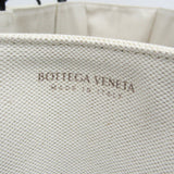 Bottega Veneta Arco Medium 614486 Women's Canvas,Leather Tote Bag Black,Off-white