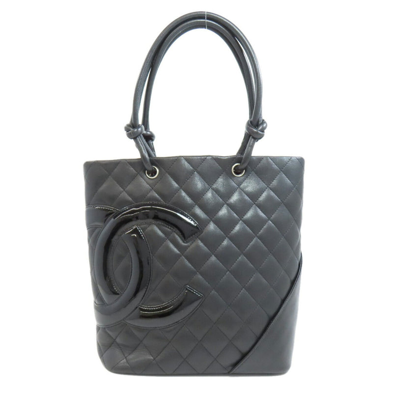 CHANEL Cambon Line Tote Bag Calfskin Women's