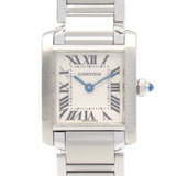 CARTIER Tank Francaise SM Watch Stainless Steel Ladies Ivory W51008Q3