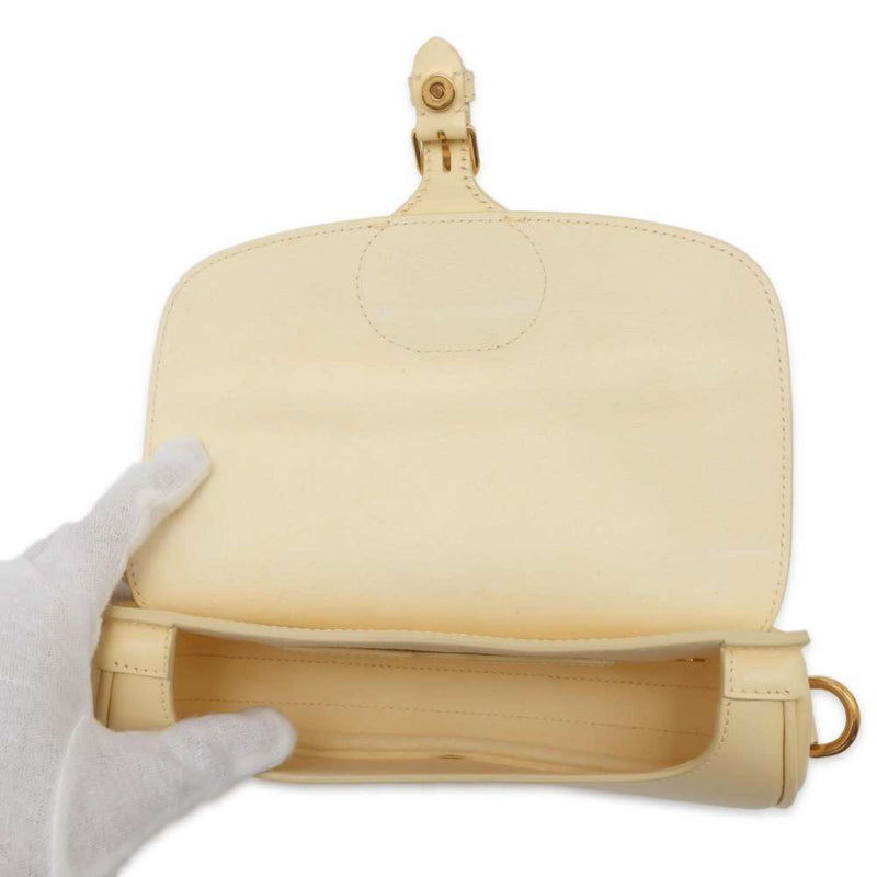 Christian Dior Shoulder Bag Bobby East West M9327 Yellow