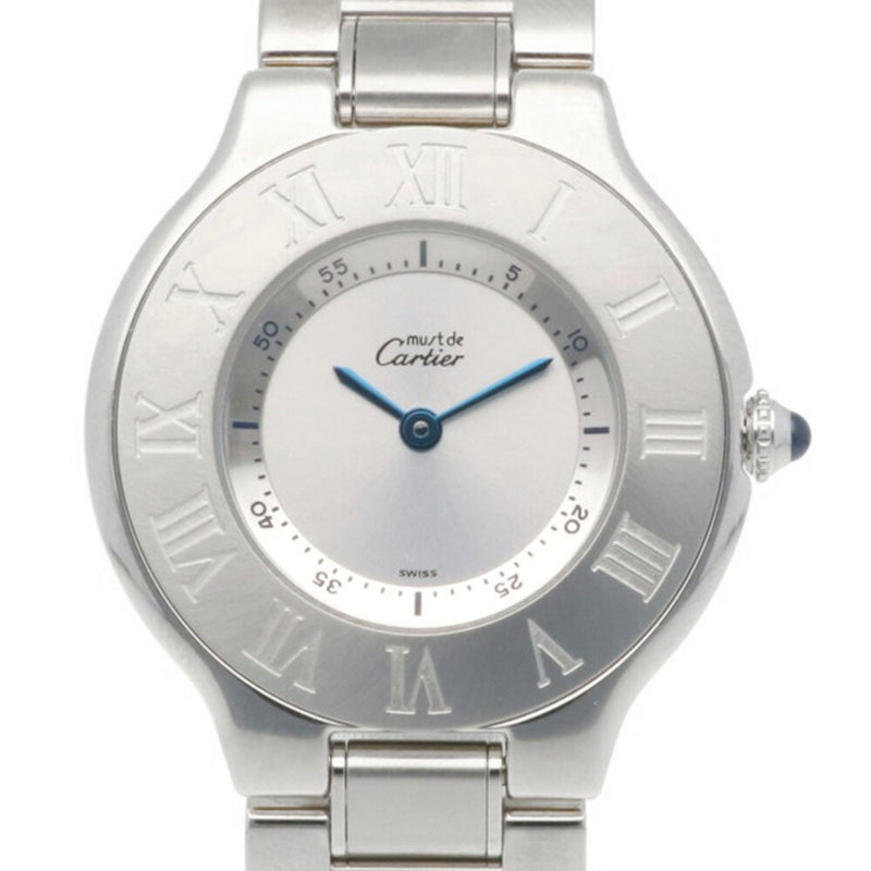 Cartier Must 21 Watch Stainless Steel 1330 Quartz Unisex CARTIER