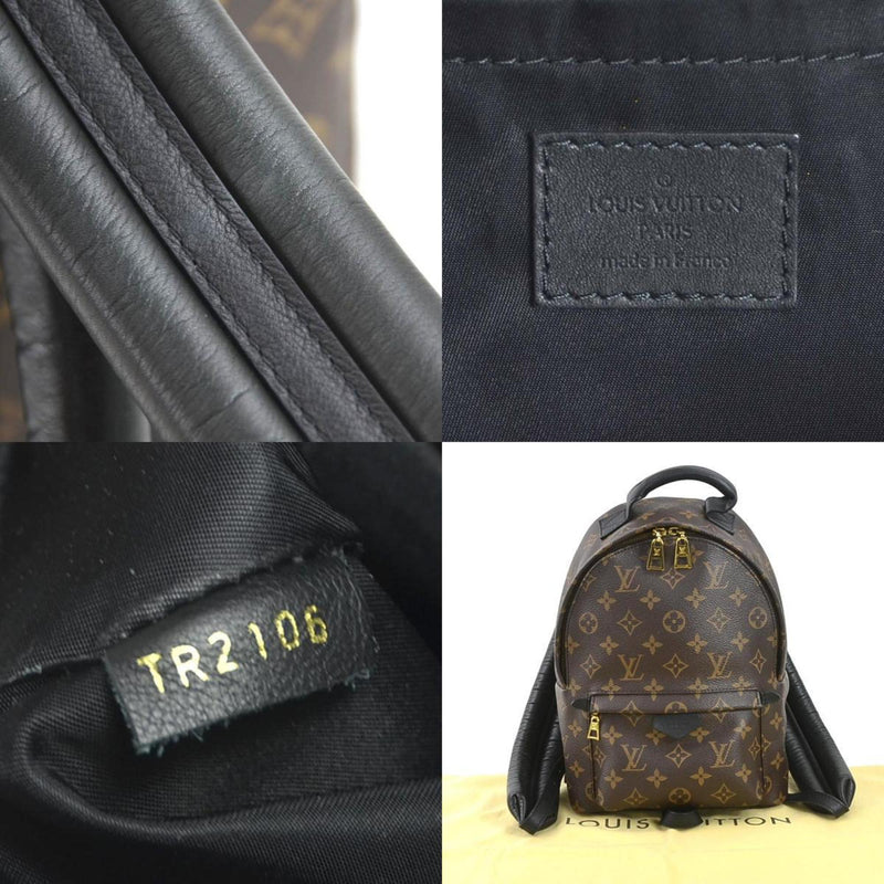 Louis Vuitton LOUIS VUITTON Backpack Monogram Palm Springs PM Canvas Brown Gold Men's Women's M41560 e58646f