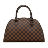 Louis Vuitton Damier Rivera MM Handbag N41434 Brown PVC Leather Women's LOUIS VUITTON