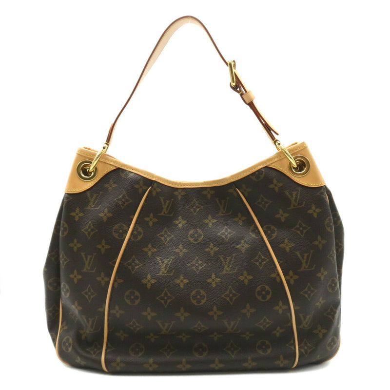 Louis Vuitton Galliera PM Shoulder Bag, Coated Canvas, Monogram, Women's, Brown, M56382