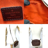 Louis Vuitton Bag Pochette Ipanema Ebene Brown Shoulder Waist 2way Women's Damier N51296 LOUISVUITTON