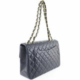 CHANEL Chanel Big Matelasse 34 2WAY Shoulder A01094 Lambskin Black Women's Bag