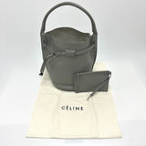 CELINE 187243 Bag Crossbody Hand Bag gray