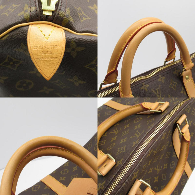 Louis Vuitton LOUIS VUITTON Keepall 60 Boston Bag Coated Canvas Monogram Men's Women's Brown M41422