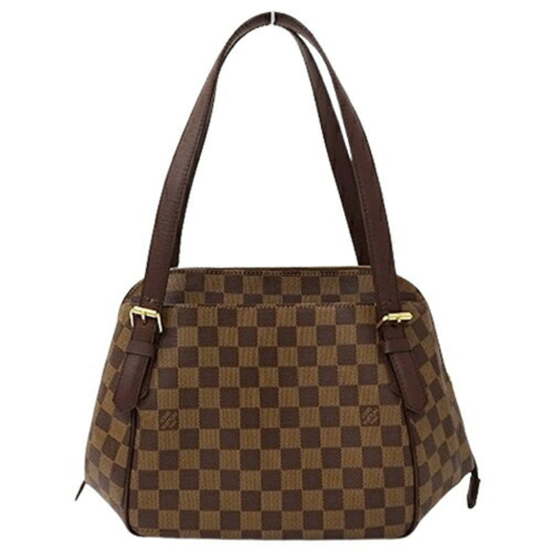 Louis Vuitton Damier Women's Shoulder Bag Belem MM N51174 Brown