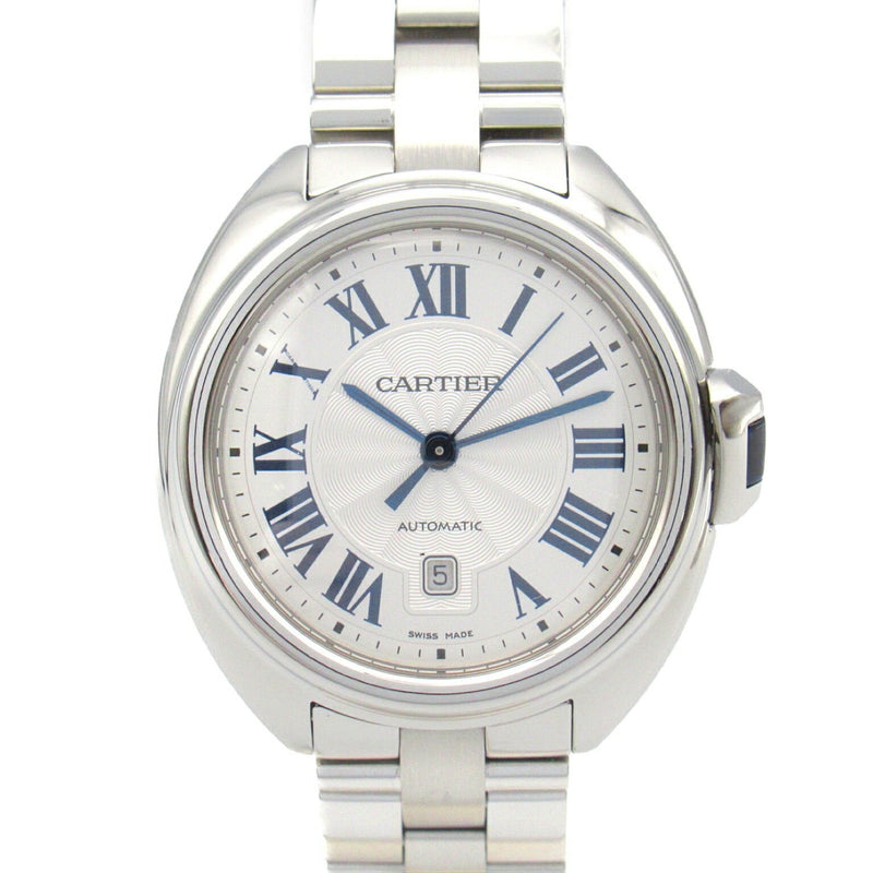 CARTIER Clé du Cartier Wristwatch Stainless Steel Ladies Silver CRWSCL0005