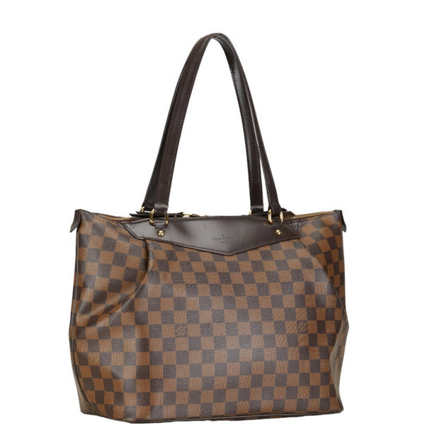 Louis Vuitton Damier Westminster GM Tote Bag Shoulder N41103 Brown PVC Leather Women's LOUIS VUITTON