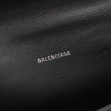 BALENCIAGA HOURGLASS XS Hourglass Handbag Bag Leather Women's Black 5928331LR6Y1000