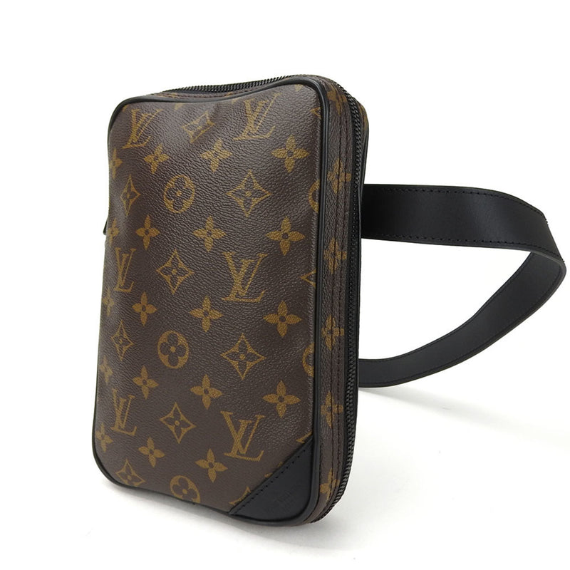 Louis Vuitton Body Bag Shoulder Utility Side M44428 Monogram Solar Ray Virgil Abloh Leather Black Men's LV LOUIS VUITTON shoulder bag black