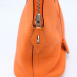 HERMES Bolide 31 Handbag Shoulder Bag Taurillon Clemence Leather Orange