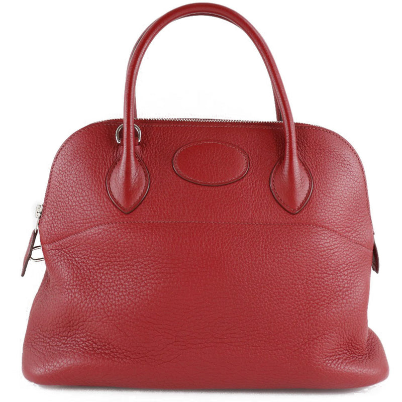 HERMES Hermes Bolide 31 Taurillon Clemence Rouge Ash Red L Ladies Handbag