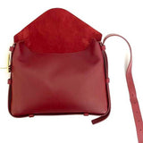 Bottega Veneta handbag cradle Bordeaux gold 680058 lambskin leather BOTTEGA VENETA side triangle flap