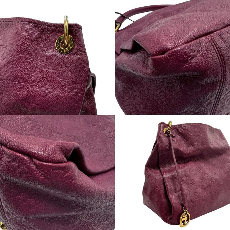 Louis Vuitton LOUIS VUITTON Handbag Monogram Empreinte Artsy MM Aurore Women's M94047 n0237