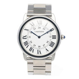 Cartier Rondo Solo LM Watch Stainless Steel 3603 Quartz Unisex CARTIER