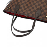 LOUIS VUITTON Damier Neverfull PM Brown N51109 Women's Canvas Handbag