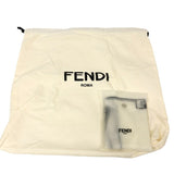 FENDI 8BN302 Peekaboo Essential Selleria Shoulder Bag White Women's