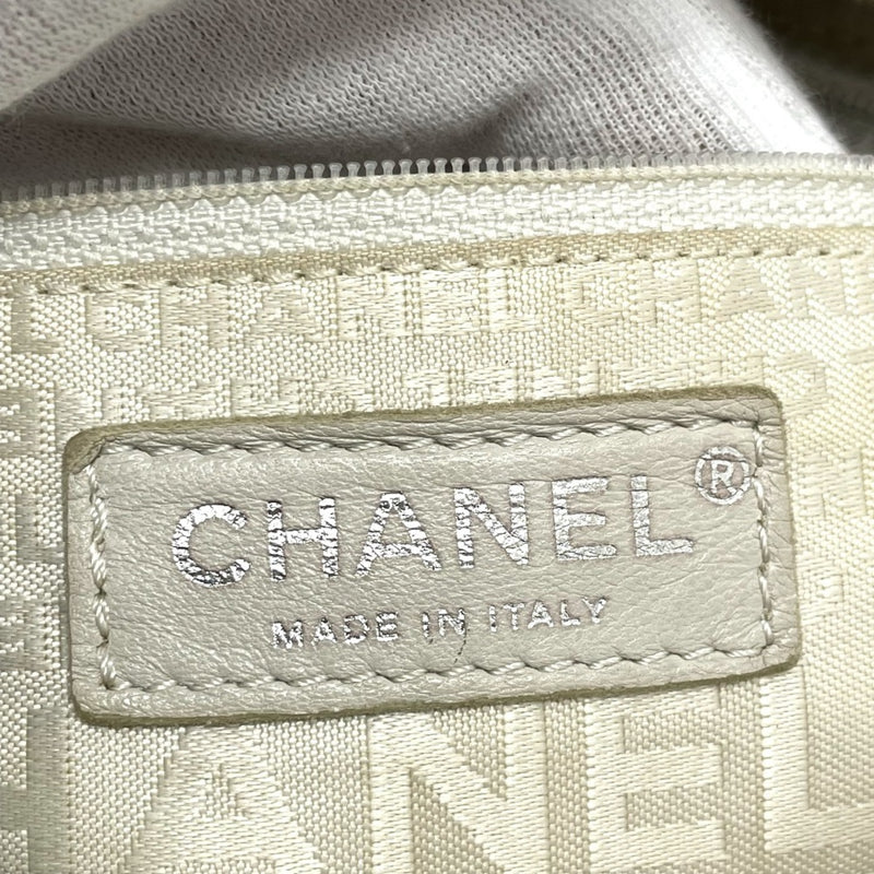 Chanel A31490 CC Mark bag shawl Shoulder Bag Beige