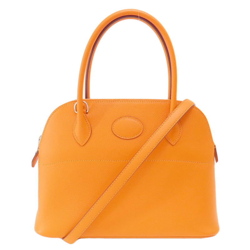 Hermes Bolide 27 Apricot Handbag Epson Women's