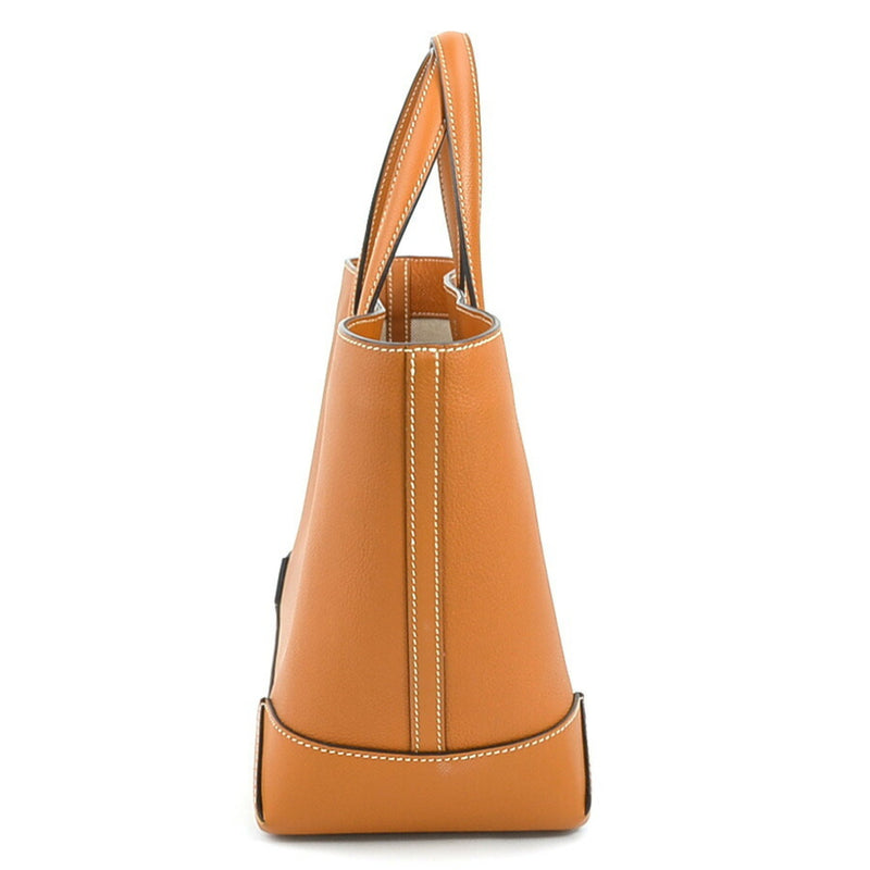 Hermes HERMES Handbag Tote Bag Maxi Box Cabas 30 Evercolor Veau Epsom Toffee Men's Women's 99948i