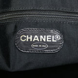 Chanel here mark chain tote bag shoulder black caviar skin ladies CHANEL