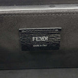 FENDI Shoulder Bag Horizontal Box Calf Leather 7VA520 Black