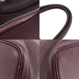 Hermes Garden TPM Bordeaux Handbag Taurillon Women's