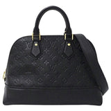 Louis Vuitton LOUIS VUITTON Bag Monogram Empreinte Women's Handbag Shoulder 2way Neo Alma PM Noir M44832 Black