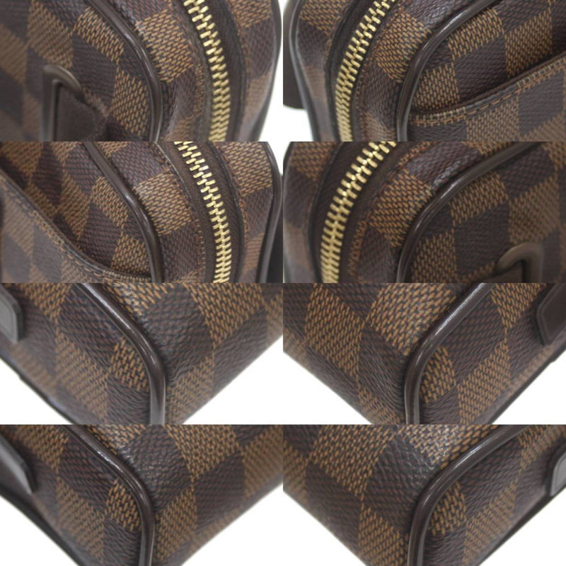 LOUIS VUITTON Louis Vuitton Bum Bag Brooklyn Waist Body Damier Ebene N41101 CA0151