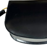 Celine Besaz Triomphe Shoulder Bag Leather 110413BF4.38NO Black Women's CELINE