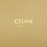 Celine handbag bed bag nano leather beige ladies