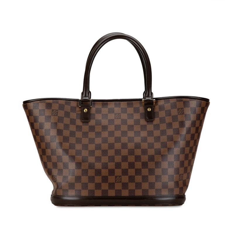 Louis Vuitton Damier Manosque GM Tote Bag Handbag N51120 Brown PVC Leather Women's LOUIS VUITTON