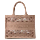 Christian Dior Tote Bag Book Medium Mesh